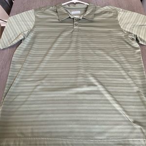 Large Dark Green Columbia Polo
